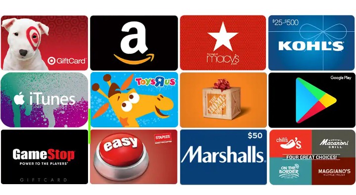 ITunes Gift Card Format